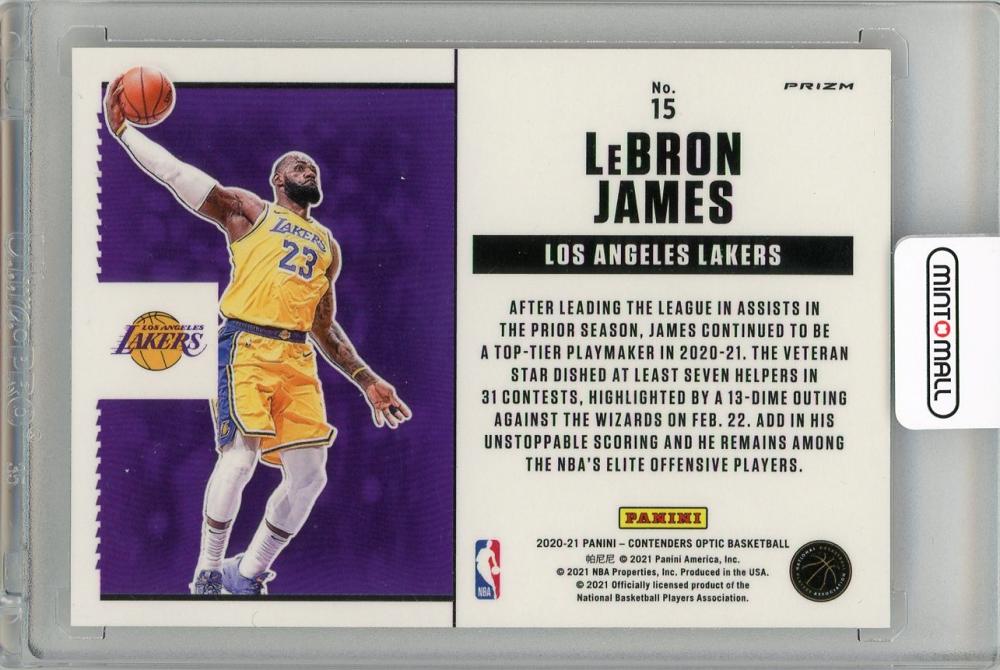 21-22 Panini One And One LeBron James DT - その他