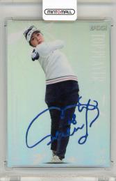 EPOCH 2023 JLPGA OFFICIAL TRADING CARDS TOP PLAYERS 青木瀬令奈 箔サイン【24/25 】