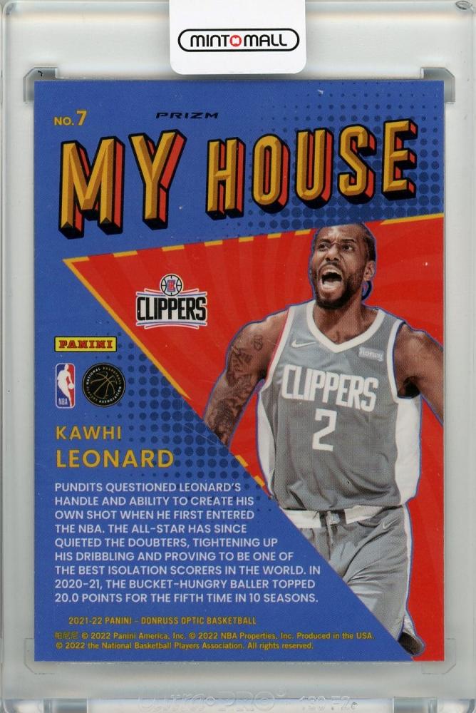 PANINI DONRUSS OPTIC KAWHI LEONARDその他