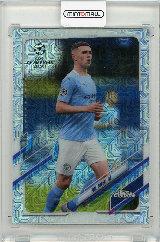 2021-22 Topps Chrome Grealish サイン 50枚限定Mancheste