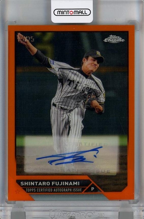 最新品得価TOPPS Chrome NPB 2023 藤浪晋太郎サインカード その他