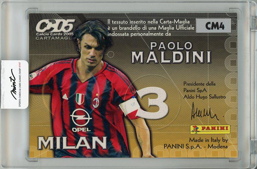 PANINI Calcio 2005 パオロ・マルディーニ 300枚限定