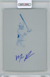 2014 Leaf Valiant Maikel Franco #HC-MF1 High Ceiling Cyan Printing Plate Autograph【1/1】