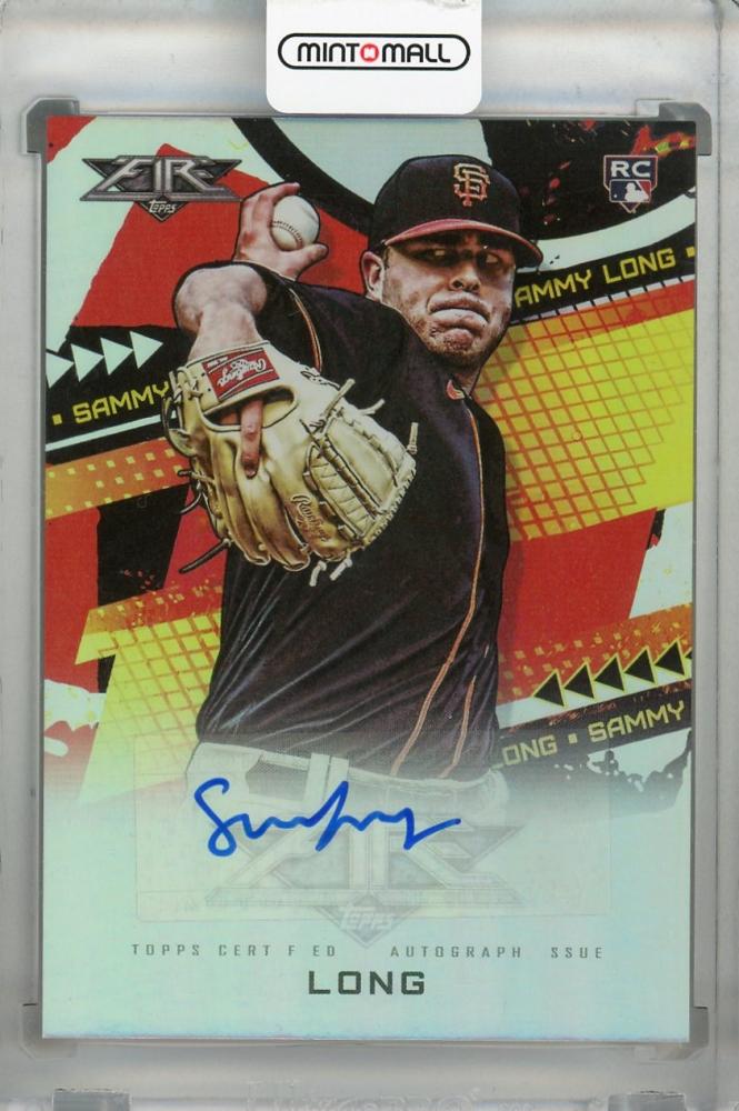 2022 Topps MLB Rookie Card of Sammy Long - Giants