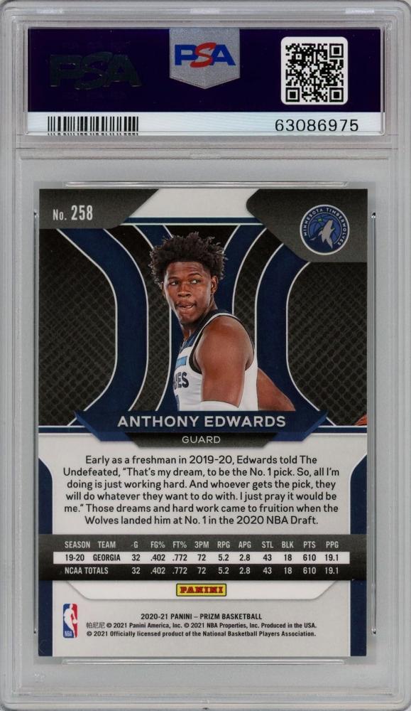 ミントモール / MINT 千葉店 / 2020-21 Panini Prizm Anthony Edwards