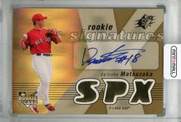 2007 SPx Daisuke Matsuzaka (Autograph)