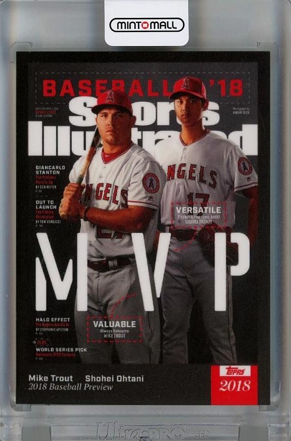 2021 Topps x Sports Illustrated 】 Mike Trout 大谷翔平 Shohei 