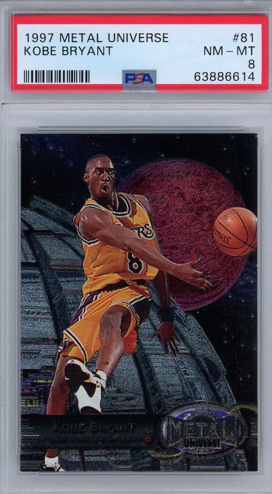 再追加販売 PSA鑑定済 1997 KOBE BRYANT METAL UNIVERSE | www