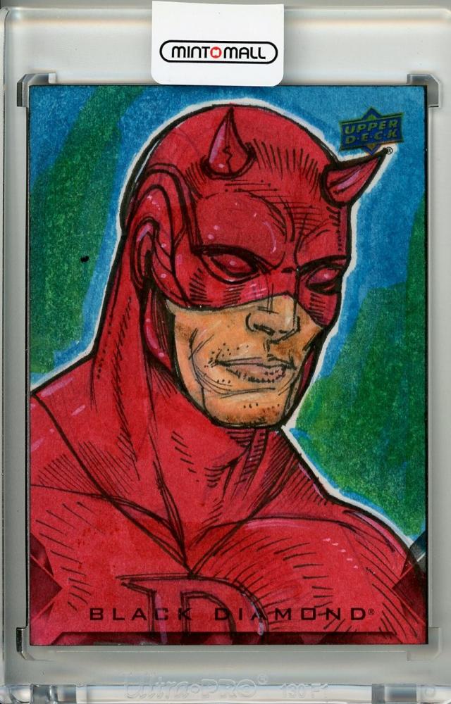 Marvel Black Diamond Sketch Card - その他