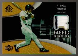 ミントモール / MINT 吉祥寺店 / 2005 UPPER DECK Reflections #FR-HM Fabric Reflections  Jersey Hideki Matsui