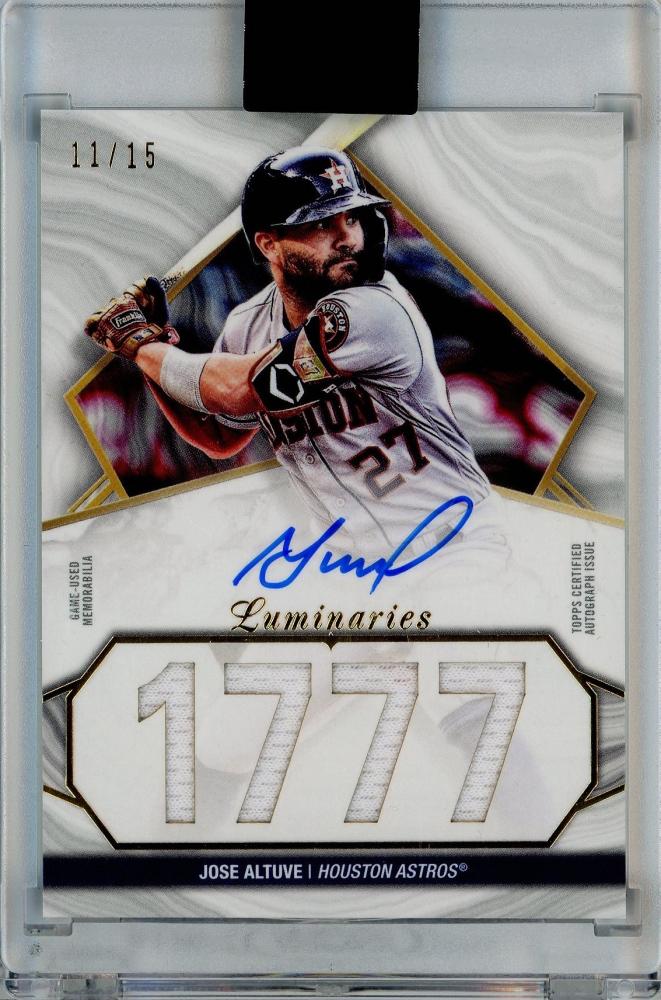 ミントモール / MINT 福岡店 / 2022 Topps Luminaries Jose Altuve Hit 