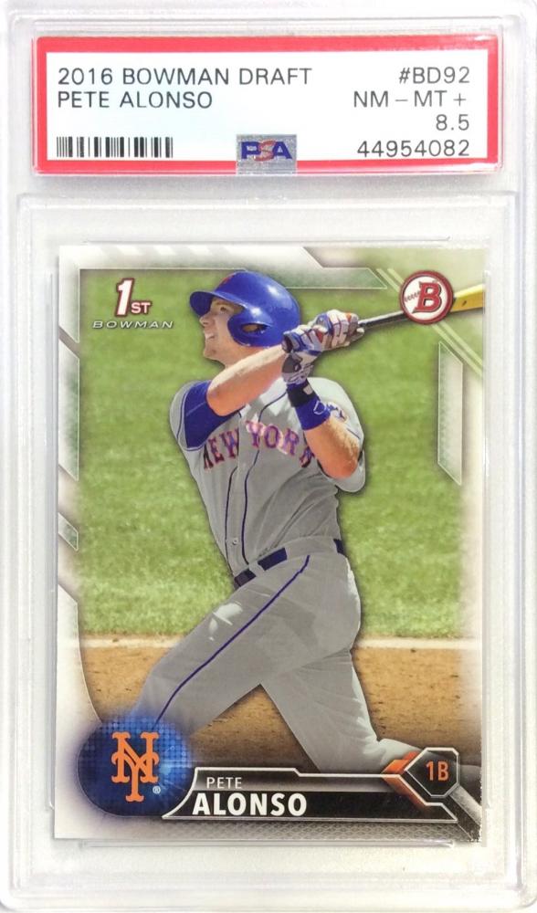 Pete Alonso Bowman 1st Topps 2016 MLB - その他