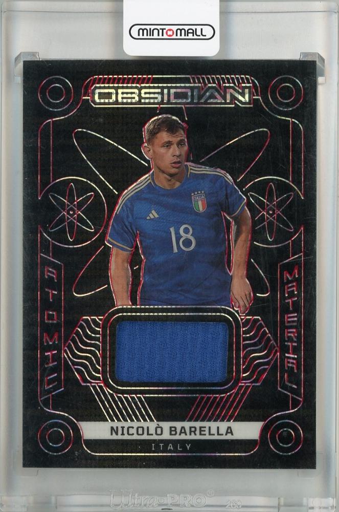 o11【2021-22 PANINI OBSIDIAN】ジャージカード パッチ ERLING HAALAND 