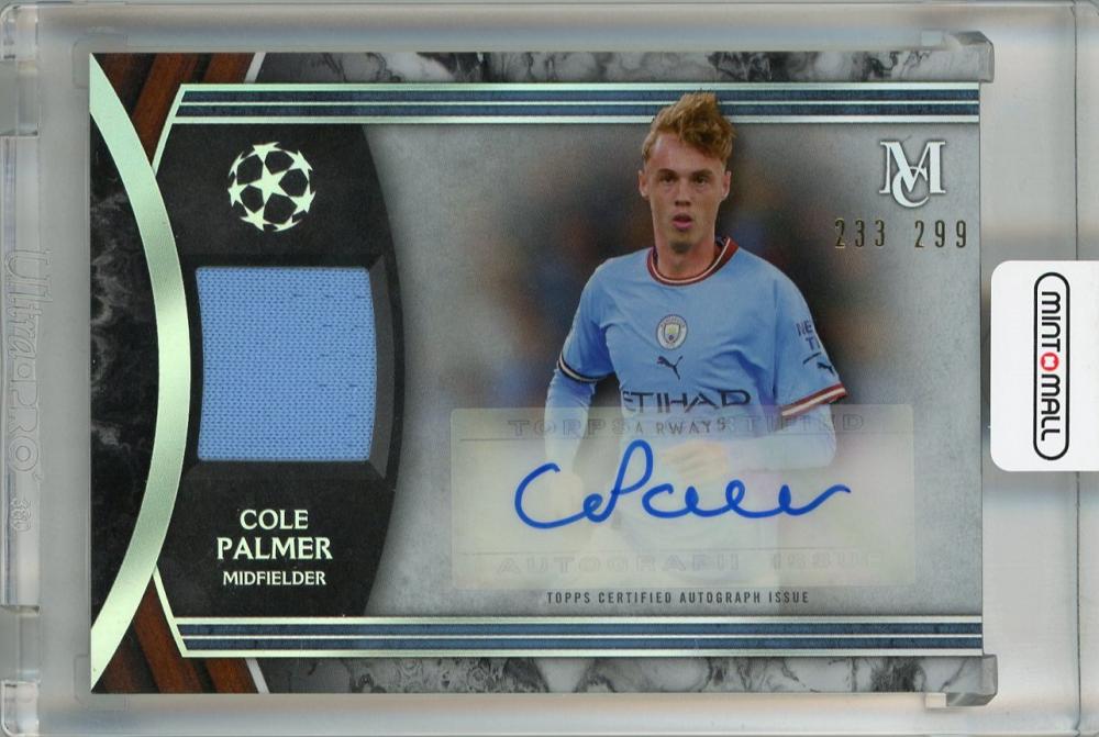 2021-22 TOPPS MUSEUM COLLECTION UEFA CHAMPIONS LEAGUE COLE PALMER