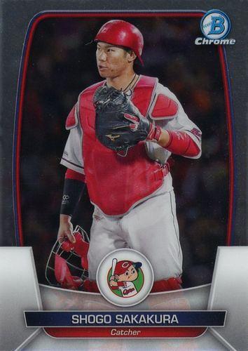 新品未使用topps npb Bowman Chrome 2023 坂倉将吾