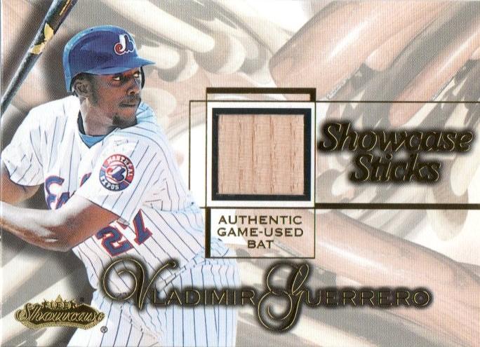 ミントモール / MINT 梅田店 / 2001 FLEER Showcase Vladimir Guerrero Game Used Bat