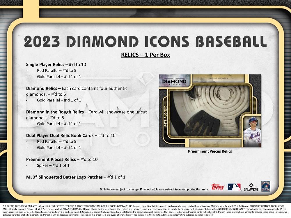 超ポイント祭?期間限定】 ICONS DIAMOND TOPPS MLB イチロー