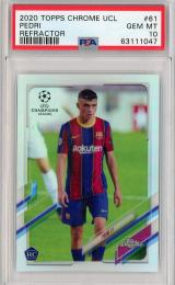 ミントモール / MINT 浦和店 / 2020-21 Topps Chrome UEFA Champions League FC Barcelona  Pedri Base Refractor (PSA 10) (RC)(パラレル版)