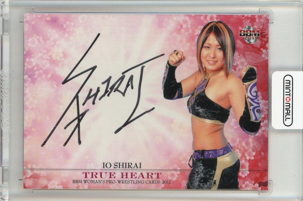 公式スターダム 紫雷イオ 直筆サインカード IO SHIRAI MEMORIAL CARD STARDOM WWE その他