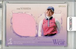 2024 JLPGA Official Trading Cards Top Players 吉田優利 Jersey Card【56/120】