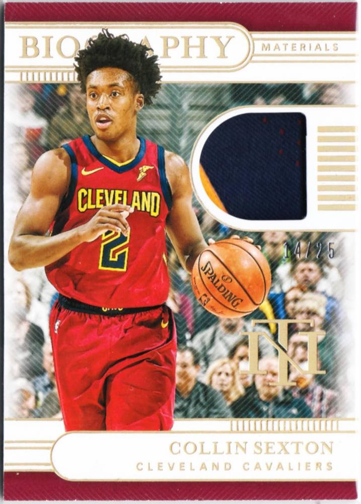 NBAカードCOLLIN SEXTON 25枚限定ゲーム・おもちゃ・グッズ 