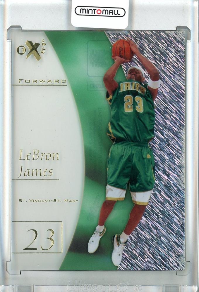 2012-13 Fleer Retro Basketball LeBron James EX 2001/#EX-42/※状態難