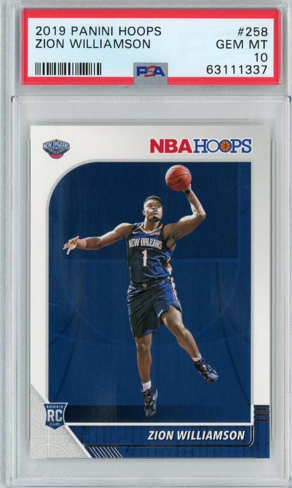 NBAカードPSA10 Zion Williamson Panini Prizm ザイオン