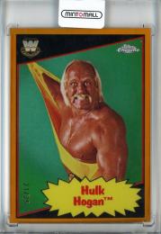 2025 Topps Chrome WWE Hulk Hogan 1985 Topps Legends/Orange Refractors/#85TL-HH【21/25】