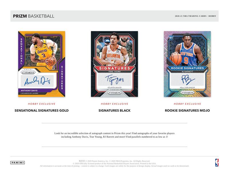 ミントモール / MINT-WEB店 / NBA 2020-21 PANINI PRIZM BASKETBALL HOBBY