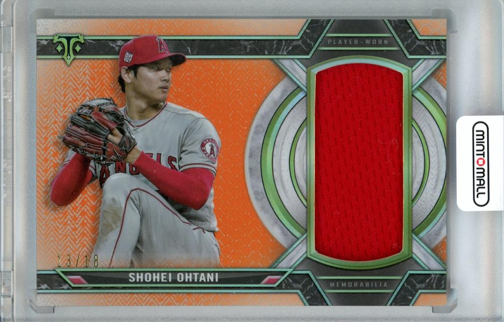 ランキング受賞 【世界で3枚】大谷翔平 TOPPS TRIPLE #RLC1 THREADS ...