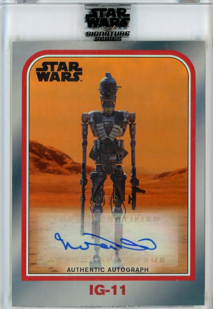 2022 Topps Star Wars タイカワイティティ as IG-11 | www