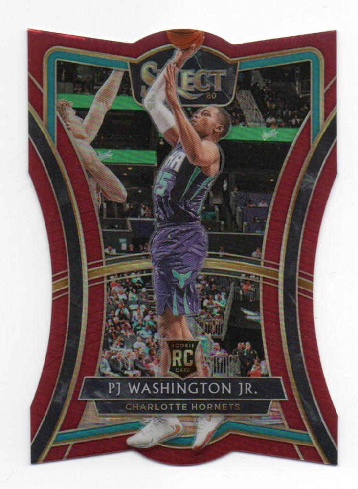 2019-20 Panini Select Charlotte Hornets PJ Washington Jr. #127 Die Cut Red /175 - Picture 1 of 1