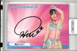 ミントモール / MINT 池袋店 / 2023 BBM 女子プロレス 清水ひかり 直筆