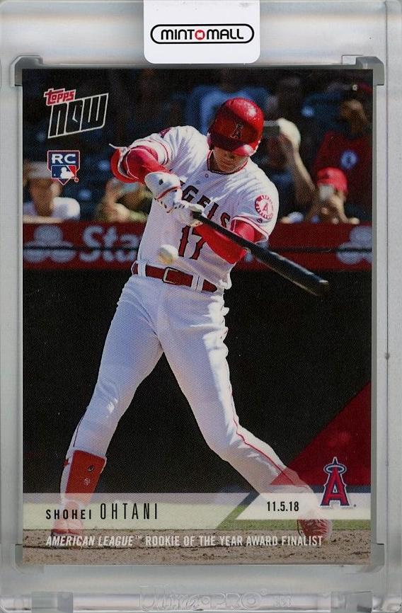 超美品の ohtani 大谷翔平 NOW topps 2018 Mothers マザーズデイ 13