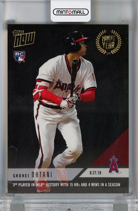 大谷翔平メジャー初登板記念カード 2018 TOPPS NOW SHOHEI OHTANI ...