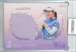2024 EPOCH JLPGA Official Trading Card Top Players 小祝さくら ウェアカード【060/120】