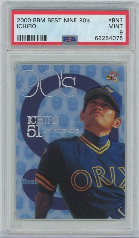 得価セールイチロー BBM 2000 DH サンプル NON-BAT CARD #BC1 PSA10 GEM MINT 鑑定完璧品 ベースボール･マガジン