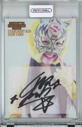 スターダム ☆ スターライト・キッド ☆ 直筆サインカード / STARDOM ☆ STARLIGHT KID ☆ SIGN CARD / Spark Women's World Champion