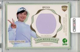 2024 JLPGA OFFICIAL TRADING CARDS ROOKIES & WINNERS 中野恵里花 メモラビリアカード【41/130】