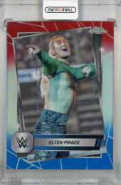 2025 Topps Chrome Elton Prince Red, White and Blue Refractors #74 ※裏面傷あり【25/85】 Smackdown