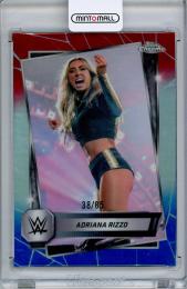 2025 TOPPS CHROME WWE   Red And Blue Refrector【38/85】