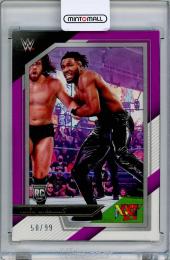2022 Panini NXT WWE Trick William Purple Parallel【50/99】
