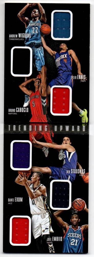 ミントモール Mint 横浜店 14 15 Panini Preferred Trending Upward Memorabilia Andrew Wiggins Bruno Caboclo Dante Exum Joel Embiid Nik Stauskas Tyler Ennis 119 199