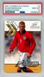 単品購入可 デビッド・ベッカム Futera David Beckham PSA 10