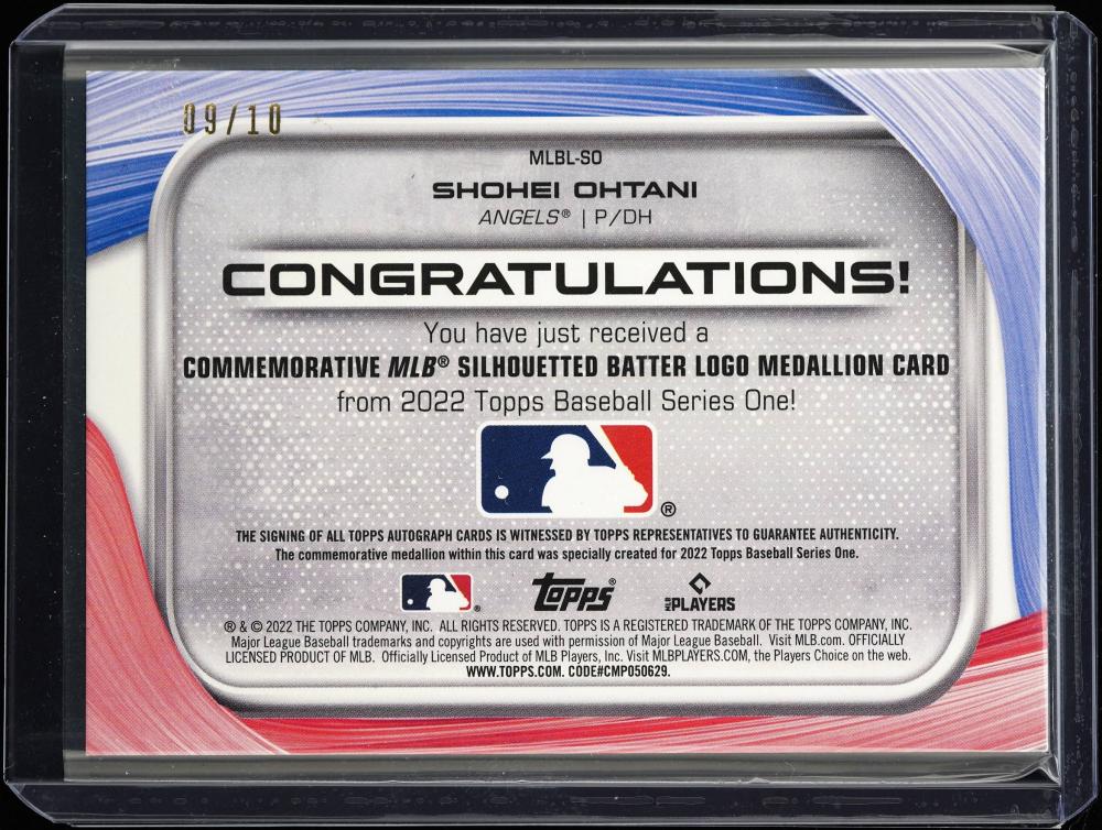 Mint Vault Msv Topps Mlbl So Shohei Ohtani