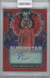 2023 PANINI Prizm WWE Superstar Autographs Prizms Red / SETH “FREAKIN” ROLLINS 【51/99】