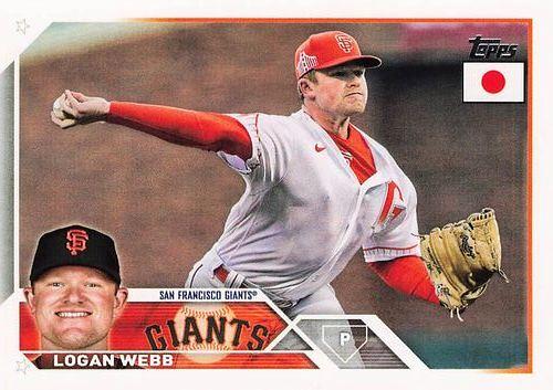 topps japan edition 2023 LOGAN WEBB 女性に人気！ - その他