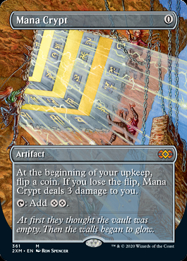 別注MTG　《魔力の墓所/Mana Crypt》　2XM　日本語 アーティファクト