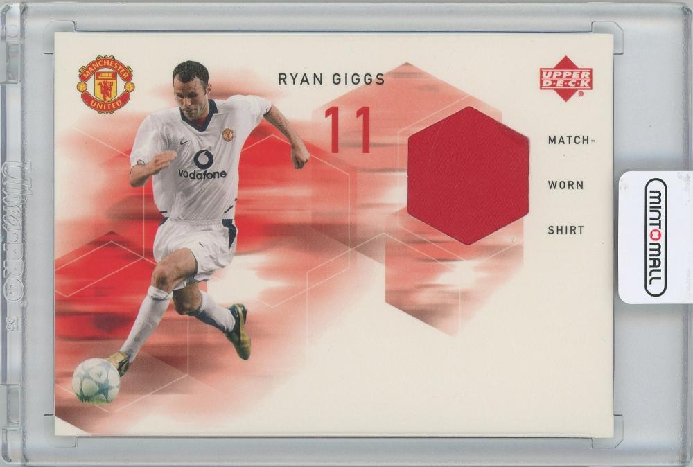 【数量限定定番】2002/03 Upper Deck Manchester United No.72 Gold Parallel 02/11 Ryan Giggs その他