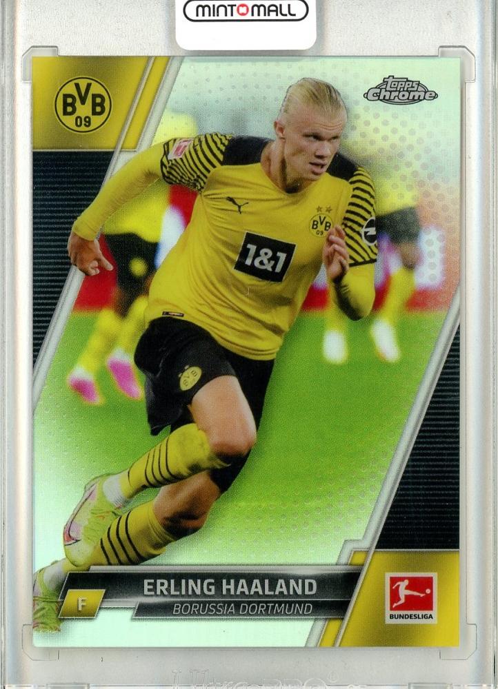 見事な PSA ハーランド Haaland Erling 083 Bundesliga Now Topps 2021 ...